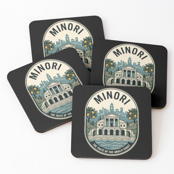 Item preview, Vintage Travel Emblem Minori Amalfi Coast Italy designed and sold by k3rstman1.