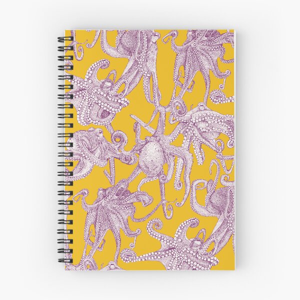 Item preview, just octopuses purple yellow designed and sold by scrummy.