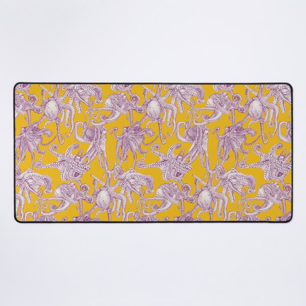 Item preview, just octopuses purple yellow designed and sold by scrummy.
