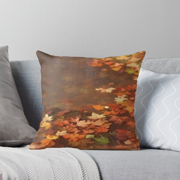 Autumn Leaves Throw Pillow
