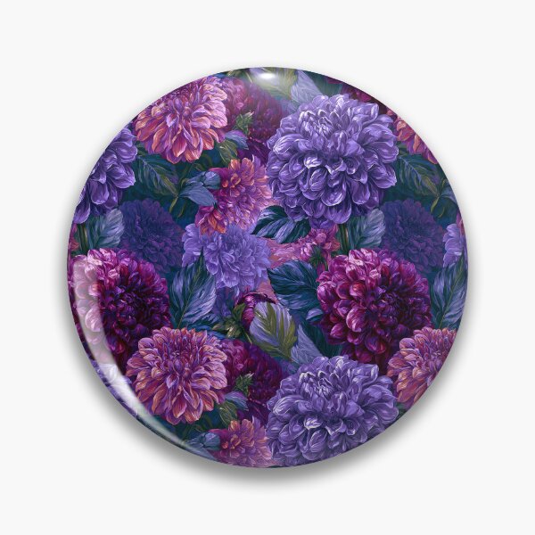 Item preview, Charming Dahlias Texture - Flower Floral Pattern  - Gifts For Father designed and sold by RoyalStarsPatts.