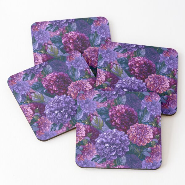 Item preview, Charming Dahlias Texture - Flower Floral Pattern  - Gifts For Father designed and sold by RoyalStarsPatts.