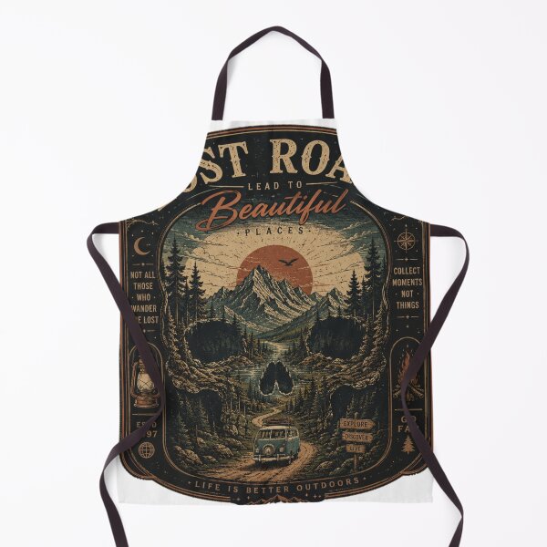 Item preview, Lost Roads Lead To Beautiful Places Skull designed and sold by 63Hotpeppers.
