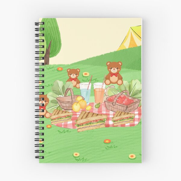 Item preview, Cute teddy bear picnic Seamless Pattern for Kids and Aesthetic Decor designed and sold by TheQuoteStudio.