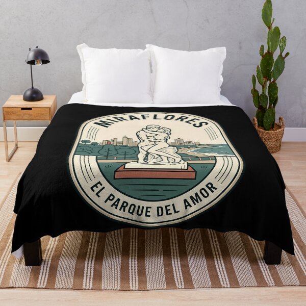 Item preview, Miraflores El Parque Del Amor Vintage Travel Emblem designed and sold by k3rstman1.