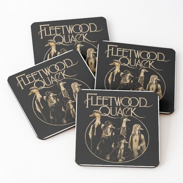 Item preview, Fleetwood Quack | Funny Duck Rock Band Parody Vintage T-Shirt designed and sold by The Mayors Den.