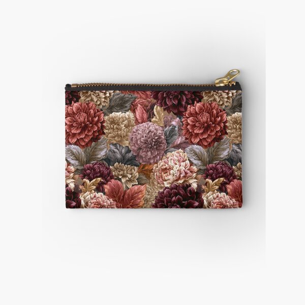 Item preview, Trendy Dahlias  - Botanical Garden Pattern  - Gifts For Girlfriend designed and sold by RoyalStarsPatts.
