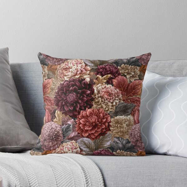 Item preview, Trendy Dahlias  - Botanical Garden Pattern  - Gifts For Girlfriend designed and sold by RoyalStarsPatts.
