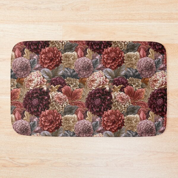 Item preview, Trendy Dahlias  - Botanical Garden Pattern  - Gifts For Girlfriend designed and sold by RoyalStarsPatts.