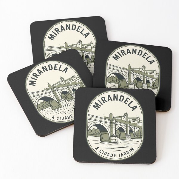 Item preview, Mirandela Portugal City Garden Vintage Travel Emblem designed and sold by k3rstman1.