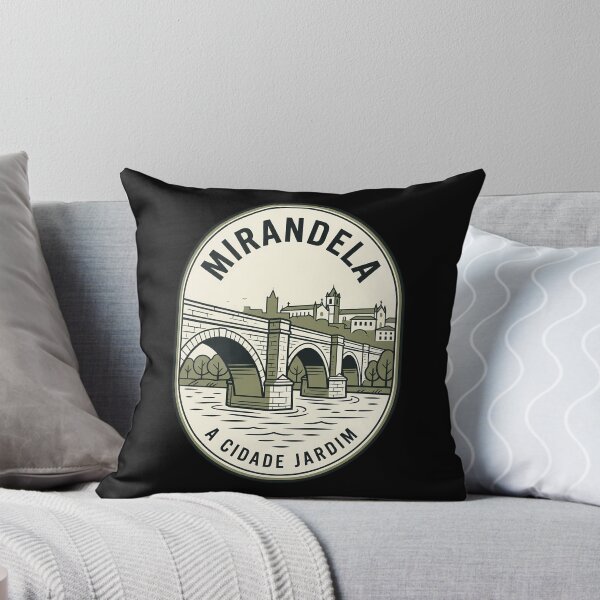 Item preview, Mirandela Portugal City Garden Vintage Travel Emblem designed and sold by k3rstman1.