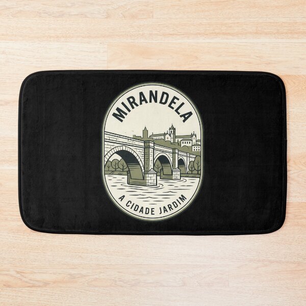 Artikelvorschau, Mirandela Portugal Stadtgarten Vintage Reise Emblem entworfen und verkauft von k3rstman1.