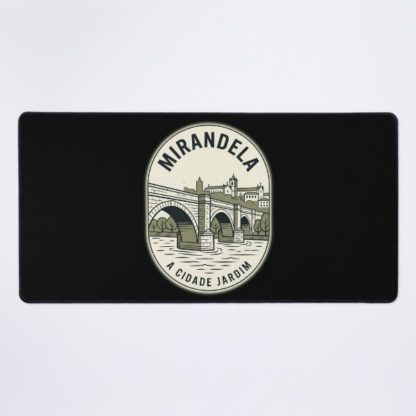 Item preview, Mirandela Portugal City Garden Vintage Travel Emblem designed and sold by k3rstman1.