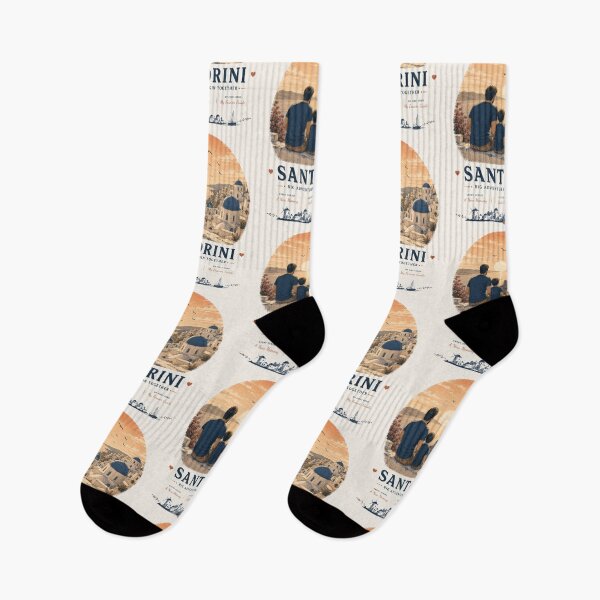 Item preview, Santorini Father Son Duo Big Adventures Begin Together designed and sold by BagFactoryUK.