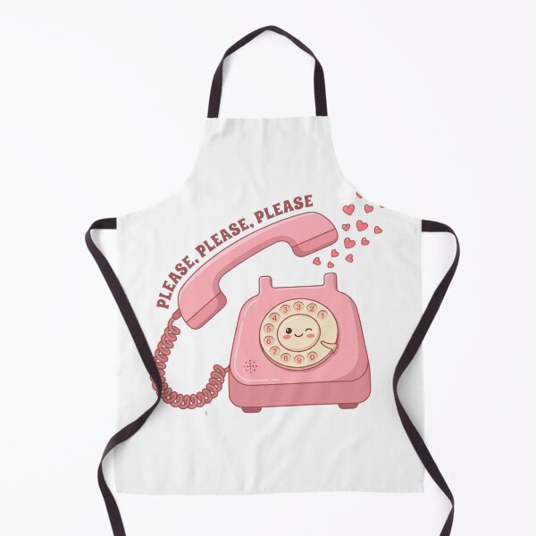 Item preview, Please Please Please Cute Retro Pink Telephone Sticker designed and sold by ctbrtn.