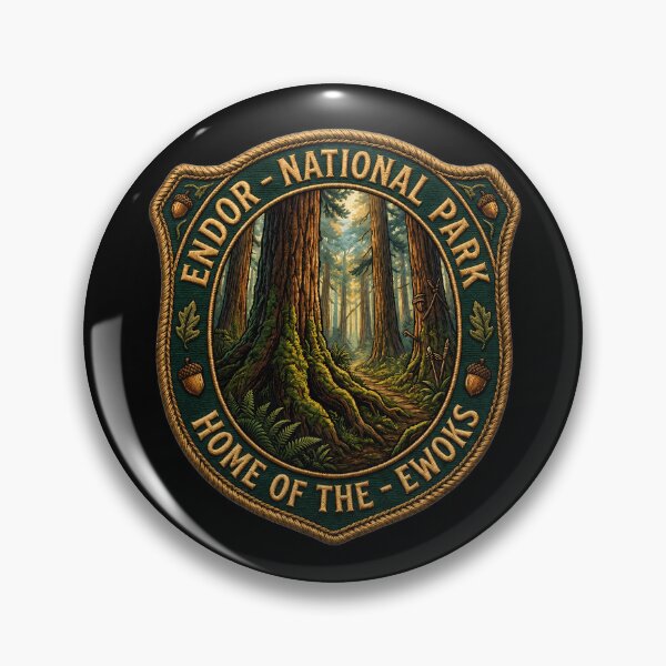 Item preview, Endor National Park: Home of the Ewoks designed and sold by FrontierCosmic.
