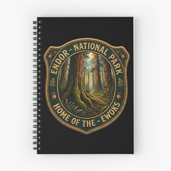 Item preview, Endor National Park: Home of the Ewoks designed and sold by FrontierCosmic.