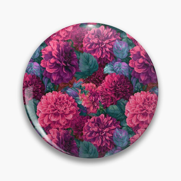 Item preview, Vibrant Dahlias  - Flower Bouquet Pattern  - Gifts For Girls designed and sold by RoyalStarsPatts.
