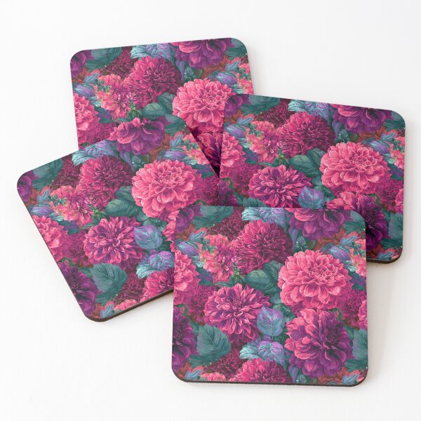 Item preview, Vibrant Dahlias  - Flower Bouquet Pattern  - Gifts For Girls designed and sold by RoyalStarsPatts.
