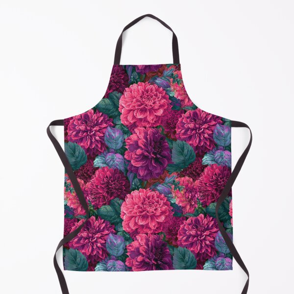 Item preview, Vibrant Dahlias - Flower Bouquet Pattern - Gifts For Girls designed and sold by RoyalStarsPatts.