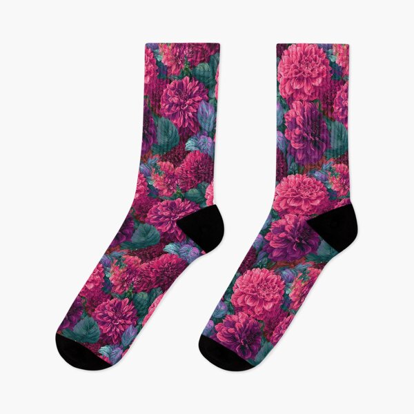 Item preview, Vibrant Dahlias  - Flower Bouquet Pattern  - Gifts For Girls designed and sold by RoyalStarsPatts.