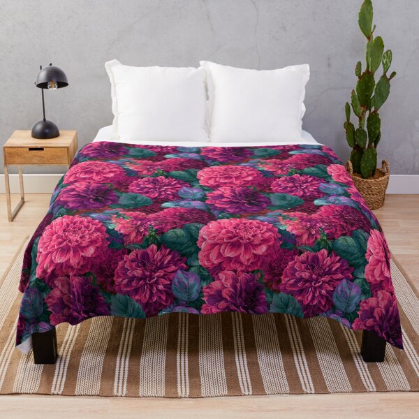 Item preview, Vibrant Dahlias  - Flower Bouquet Pattern  - Gifts For Girls designed and sold by RoyalStarsPatts.