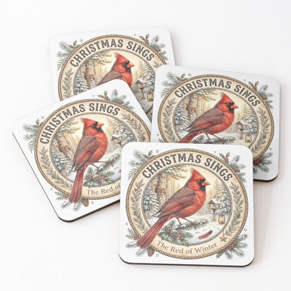 Item preview, Christmas Sings Cardinal designed and sold by Tiffany Roy.