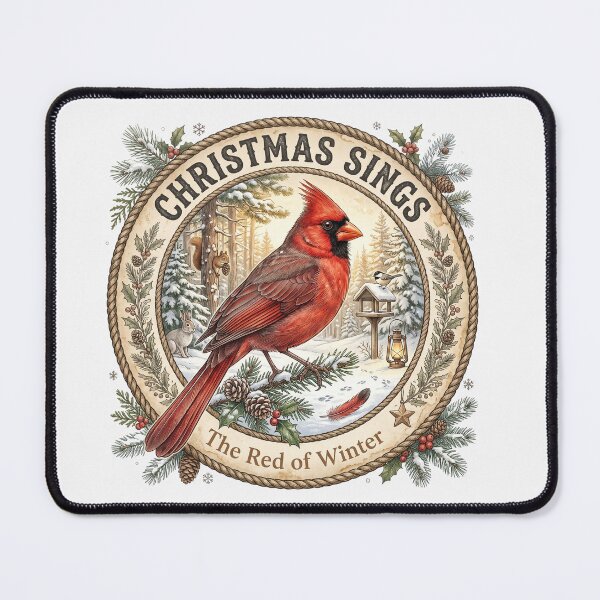 Item preview, Christmas Sings Cardinal designed and sold by Roy & Tiffany.