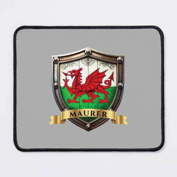 Item preview, Maurer Welsh Heritage Crest Shield designed and sold by Highlandkings.