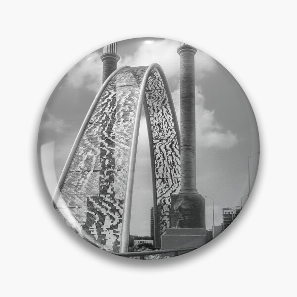 Item preview, River Arch on Norwood Bridge - Monochrome designed and sold by Debra Martz.