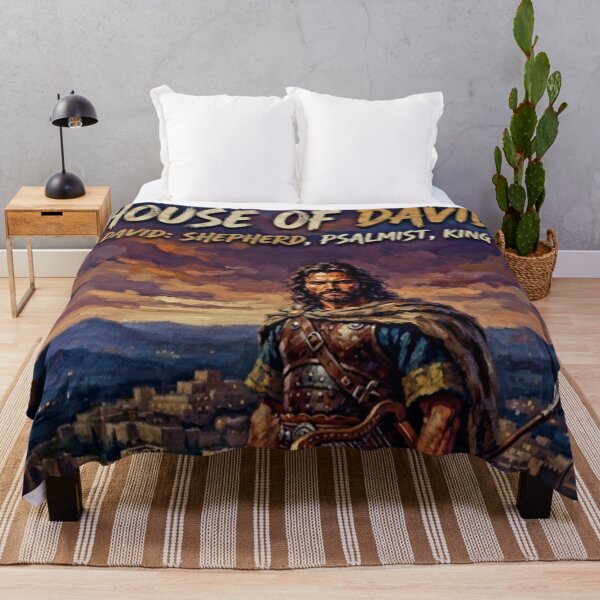 Item preview, House of David Biblical Epic Tribute Art Poster designed and sold by Art's Diner.
