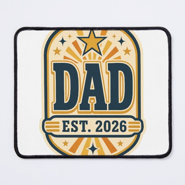 Item preview, Dad Established 2026 Retro New Father Gift designed and sold by Peak Pop Designs | Funny Gifts, Cozy Art & Cute Animals .