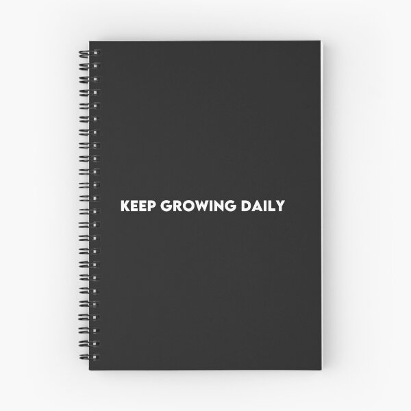 Item preview, Keep Growing Daily T-Shirt for Entrepreneurs, Dream Chasers & Personal Growth Enthusiasts designed and sold by Hoodybaba.
