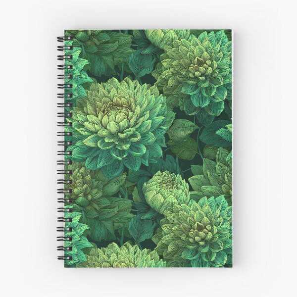 Item preview, Artistic Dahlias  - Retro Flower Floral  - Gifts For Grandma designed and sold by RoyalStarsPatts.