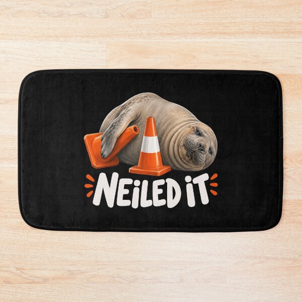 Item preview, Neil The Seal Shirt Comfort Colors Funny Elephant Seal Meme Tee Tasmania Animal Pun Neiled It designed and sold by LiuTiuuu.