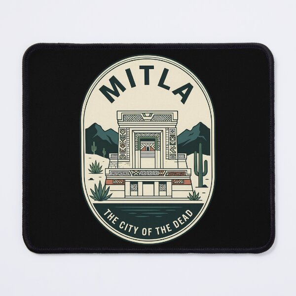 Item preview, Mitla City of the Dead Vintage Travel Emblem designed and sold by k3rstman1.