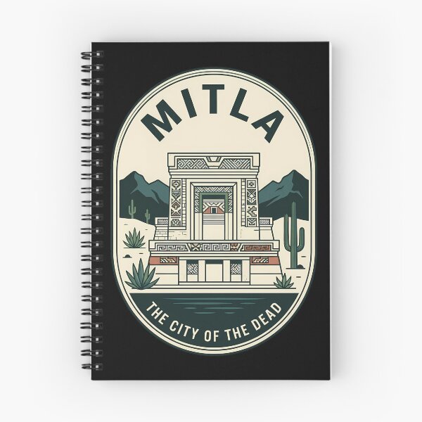 Item preview, Mitla City of the Dead Vintage Travel Emblem designed and sold by k3rstman1.