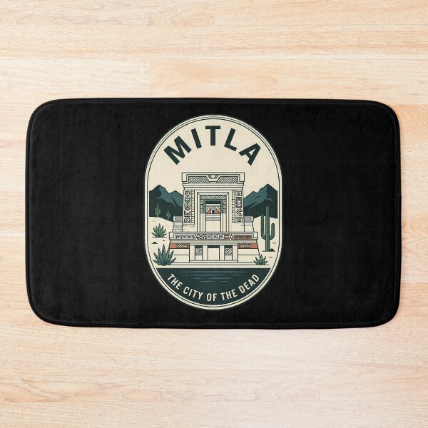 Item preview, Mitla City of the Dead Vintage Travel Emblem designed and sold by k3rstman1.