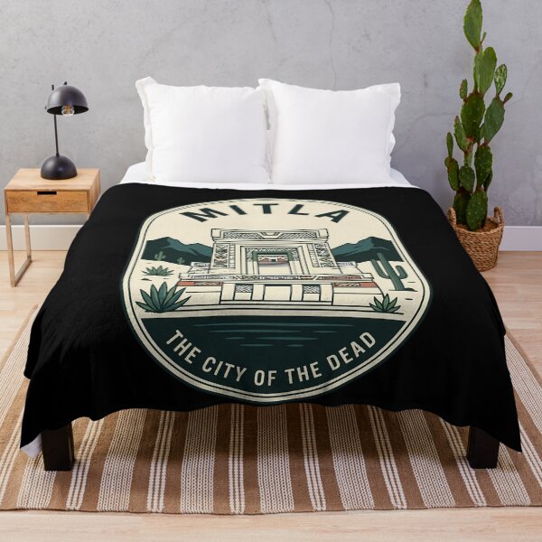 Item preview, Mitla City of the Dead Vintage Travel Emblem designed and sold by k3rstman1.