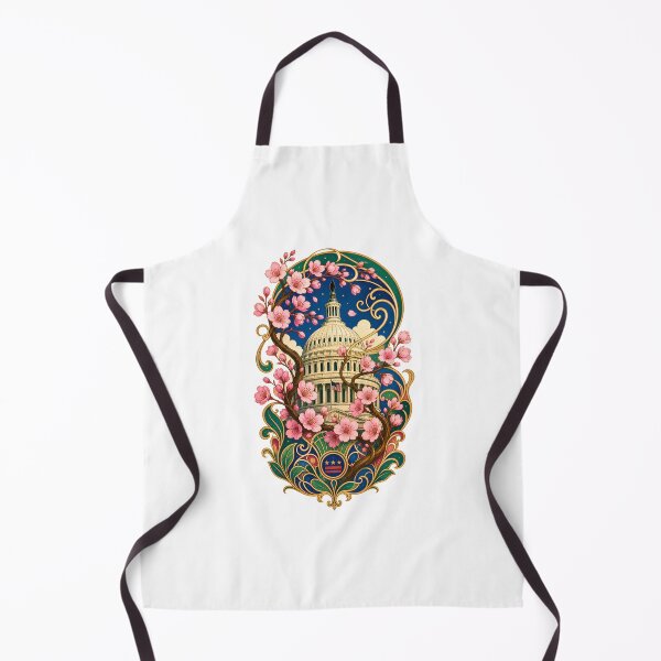 Item preview, Washington DC Capitol – Art Nouveau Blossom Garden designed and sold by Fenay Designs.