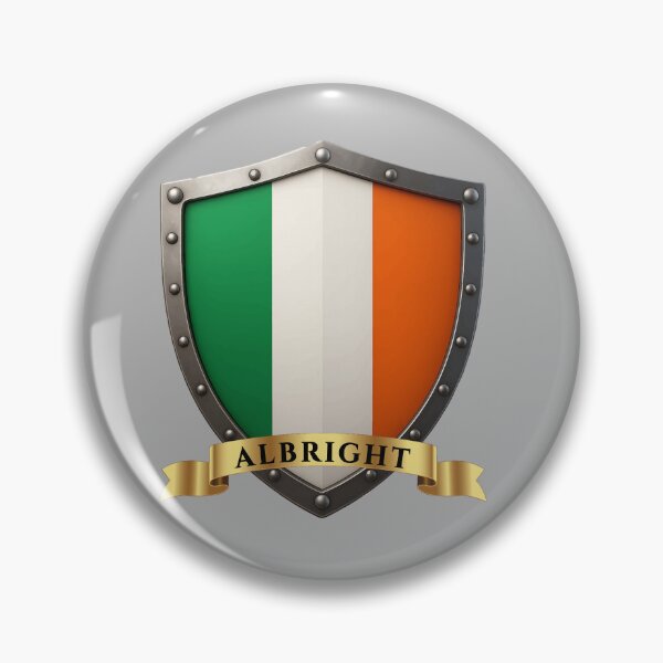Item preview, Albright Irish Heritage Crest Shield designed and sold by Highlandkings.