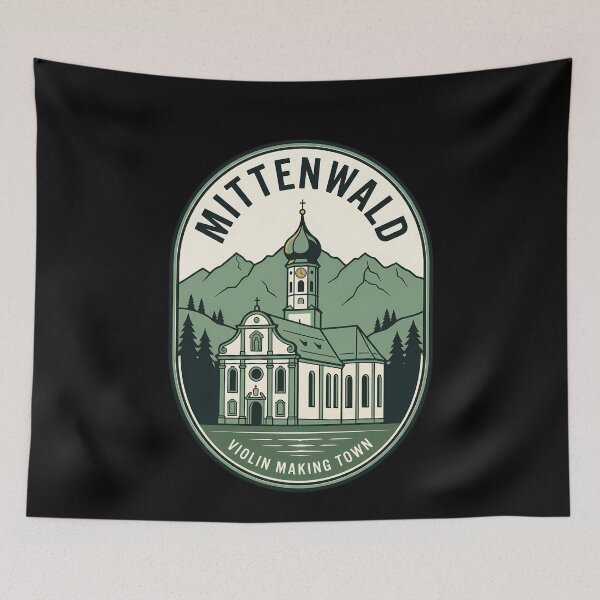 Item preview, Mittenwald Germany Vintage Travel Emblem Bavarian Alps designed and sold by k3rstman1.