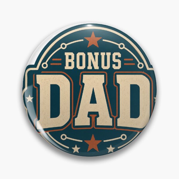 Item preview, Bonus Dad Retro Chosen Family Father Gift designed and sold by Peak Pop Studio..