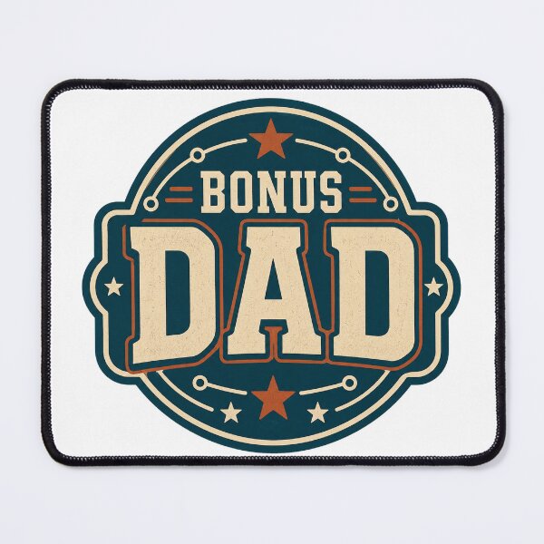 Item preview, Bonus Dad Retro Chosen Family Father Gift designed and sold by Peak Pop Studio..