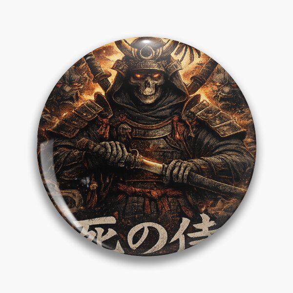 Item preview, Death Samurai – Dark Japanese Warrior designed and sold by HKM400.