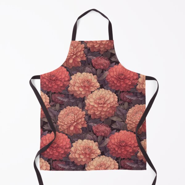 Item preview, Unique Dahlias Flower - Birthday Flower Pattern - Gifts For Guys designed and sold by RoyalStarsPatts.