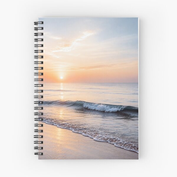 Item preview, Gentle waves – sunrise over the endless sea designed and sold by Eric Nagel.