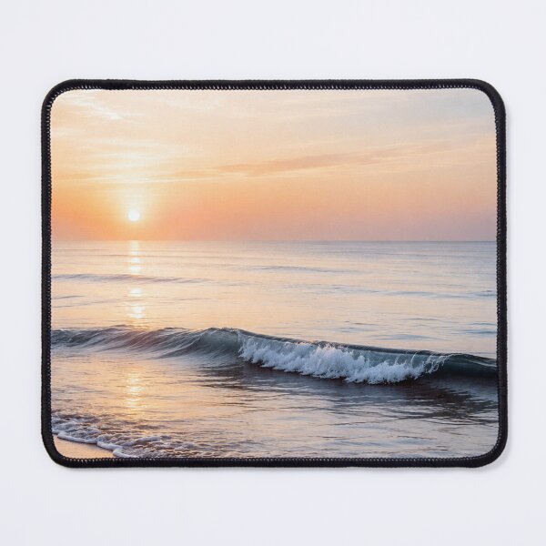 Item preview, Gentle waves – sunrise over the endless sea designed and sold by Eric Nagel.