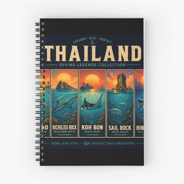 Item preview, Ocean Soul – Retro Tropical Sunset Illustration designed and sold by Spirit of Siam.