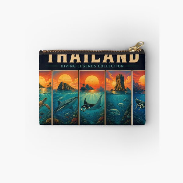 Item preview, Ocean Soul – Retro Tropical Sunset Illustration designed and sold by Spirit of Siam.